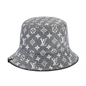 LOUIS VUITTON MONOGRAM JACQUARD DENIM BUCKET HAT